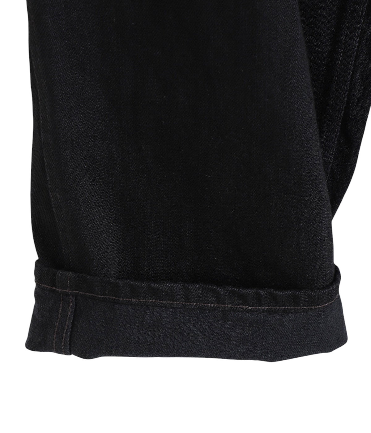 COMOLI デニムベルデッドパンツ ブラック A03-03001 COMOLI(コモリ) / ブラックデニム ベルテッドパンツ | 公式通販