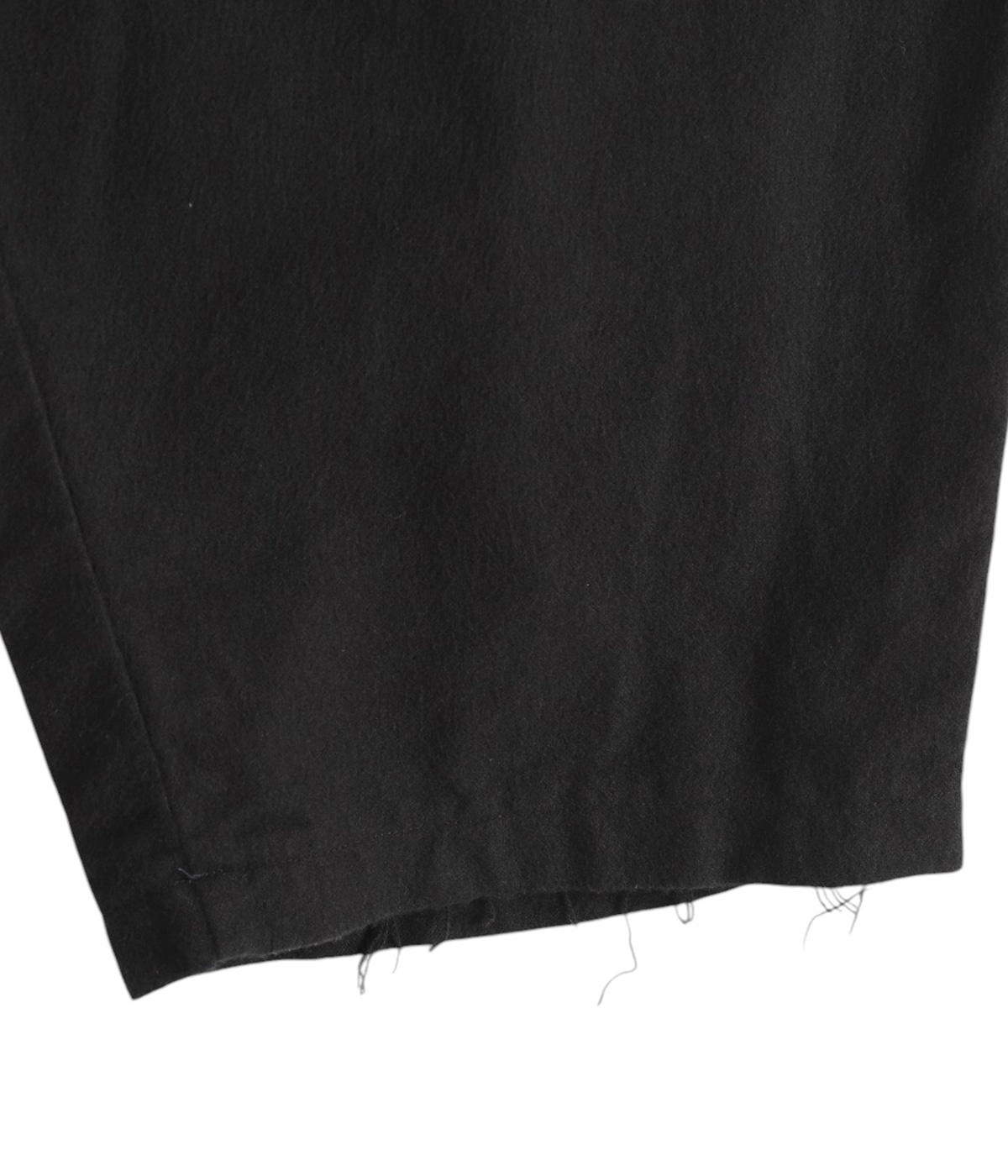 COMOLI コモリ コットン素材 テーパードシルエット イージーパンツ チャコール 1 日本製 COMOLI (コモリ) コットンダックス テーパードパンツ