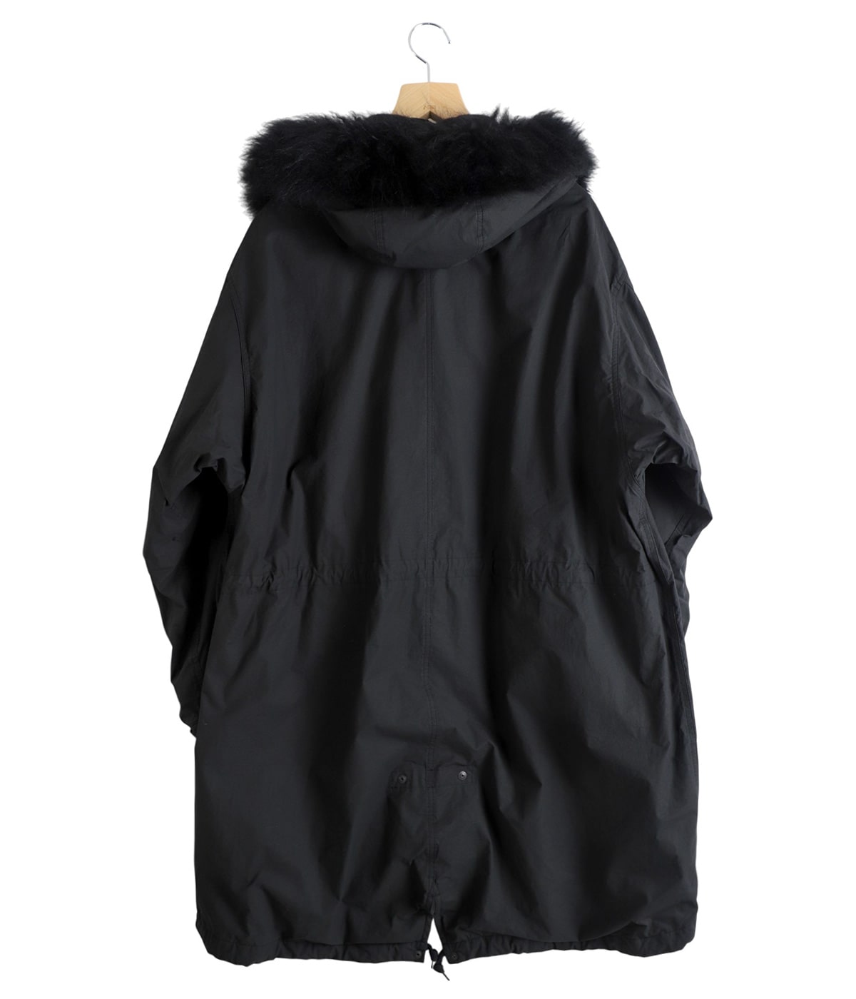 コットンナイロン ミリタリーフーデッドコート | COMOLI(コモリ