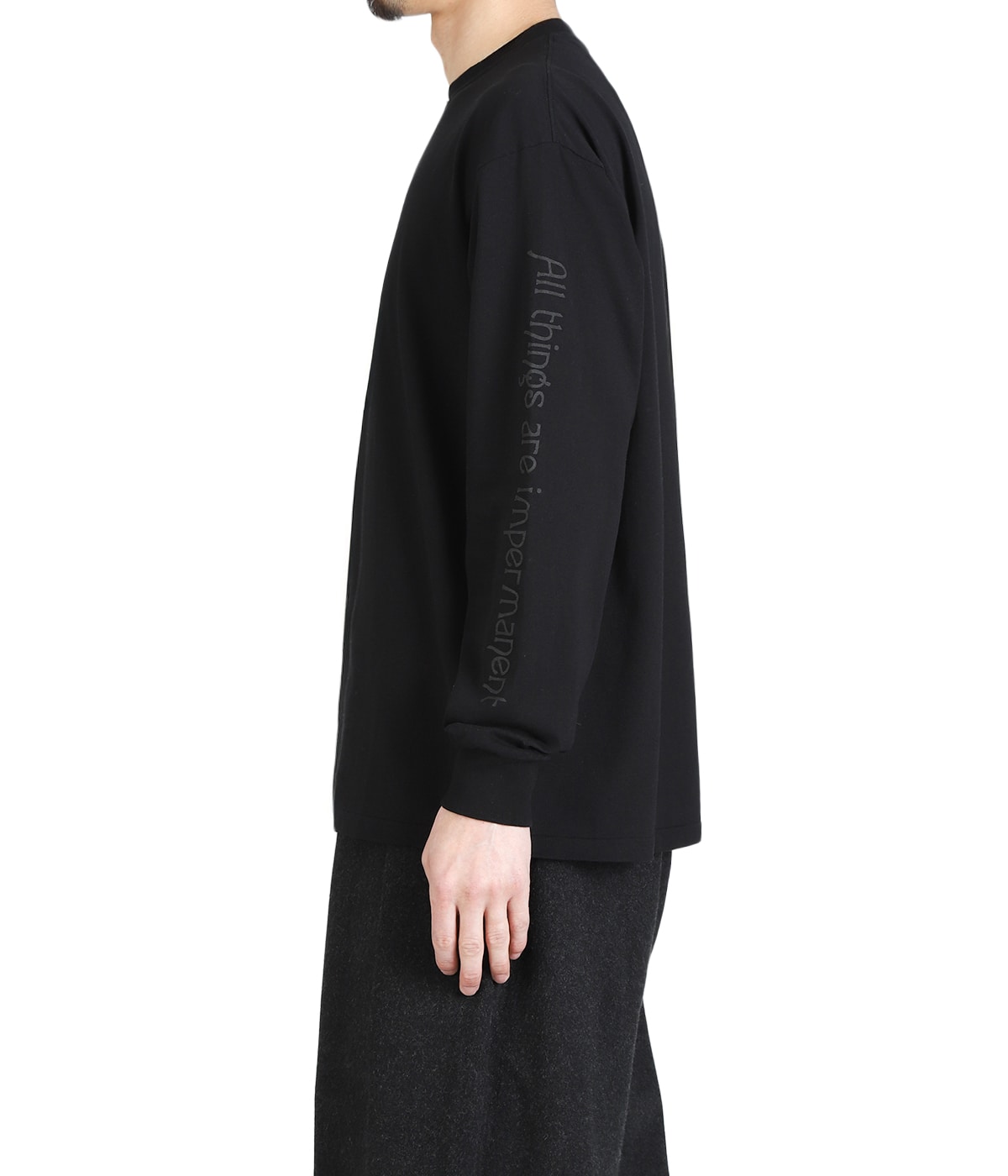 コットンカシミヤ 長袖Tシャツ | COMOLI(コモリ) / トップス