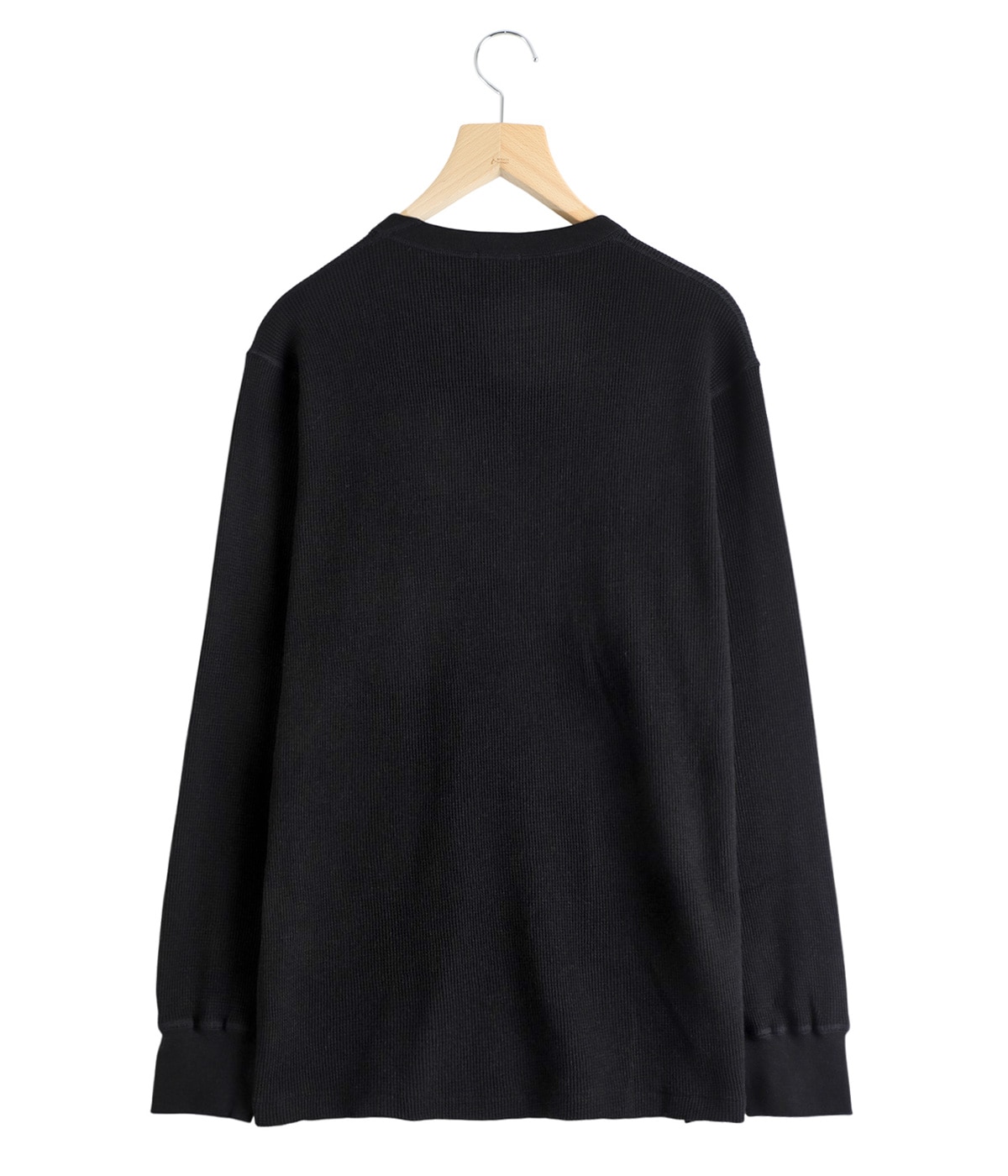 コットンカシミヤ ワッフル長袖クルー | COMOLI(コモリ) / トップス