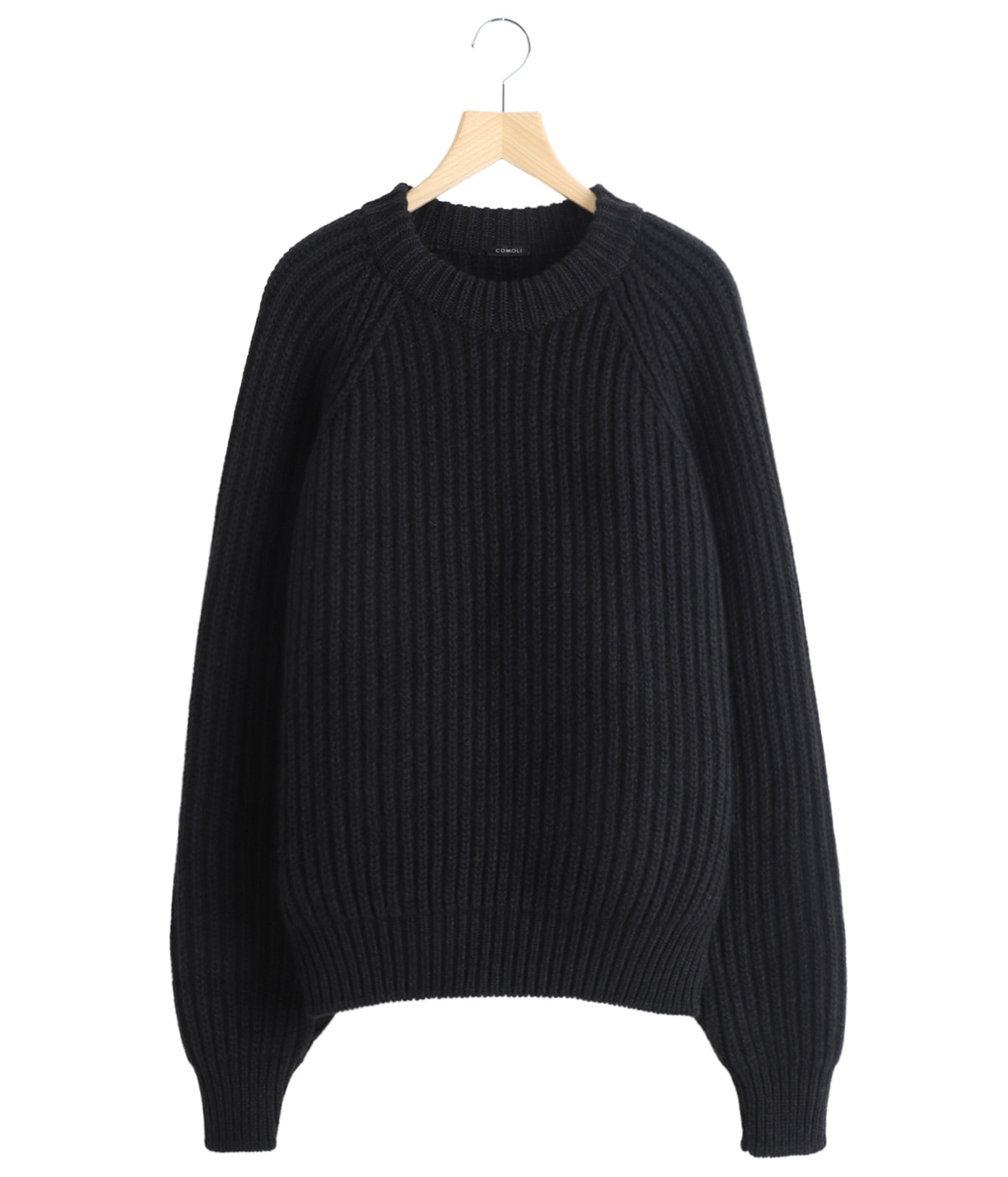 カシミヤ和紙 ミリタリーニット | COMOLI(コモリ) / トップス ニット