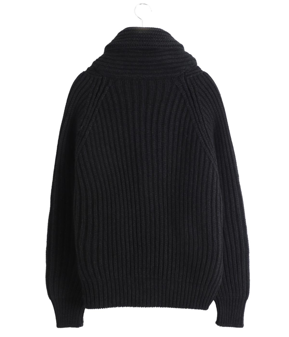 カシミヤ和紙 ショールカラーニットジャケット | COMOLI(コモリ