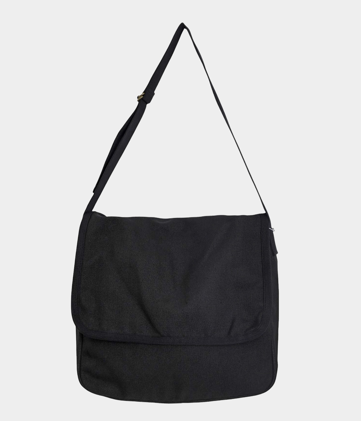 COMOLI メッセンジャーバッグ　ブラック ヘンプダック ショルダーバッグ | COMOLI(コモリ) / バッグ ショルダー