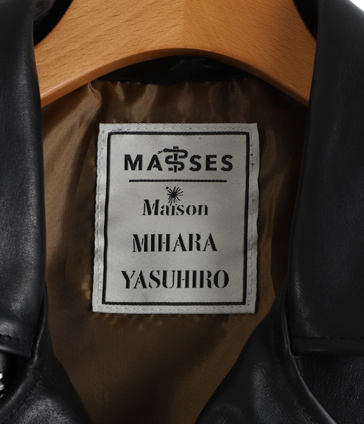 MIHARA YASUHIRO ホースハイドレザージャケット MIHARA YASUHIRO