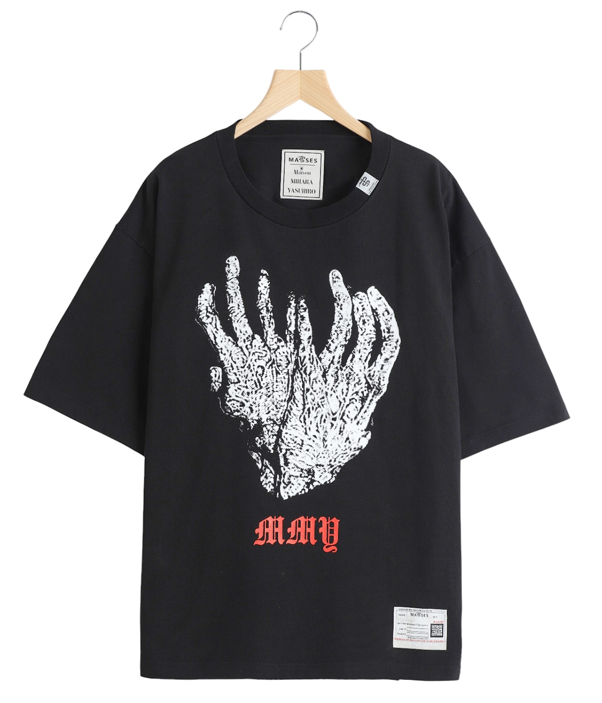 Maison MIHARA YASUHIRO HANDS PRINT T-SHIRTS MMY | MASSES(マシス