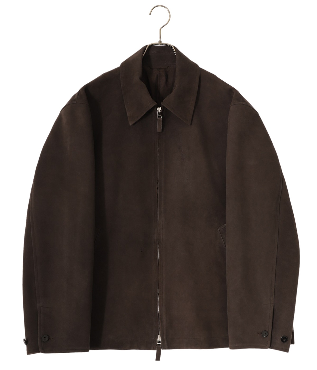 ジャケット・アウター cale suede leather blouson brown Suede leather blouson | Cale(カル) / アウター レザー
