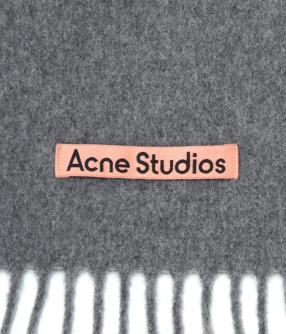 【正規】Acne Studios カナダ マフラー 黒 200cm x 70cm Acne Studios 【処分特価】 アクネ ストゥディオズ 旧タグ