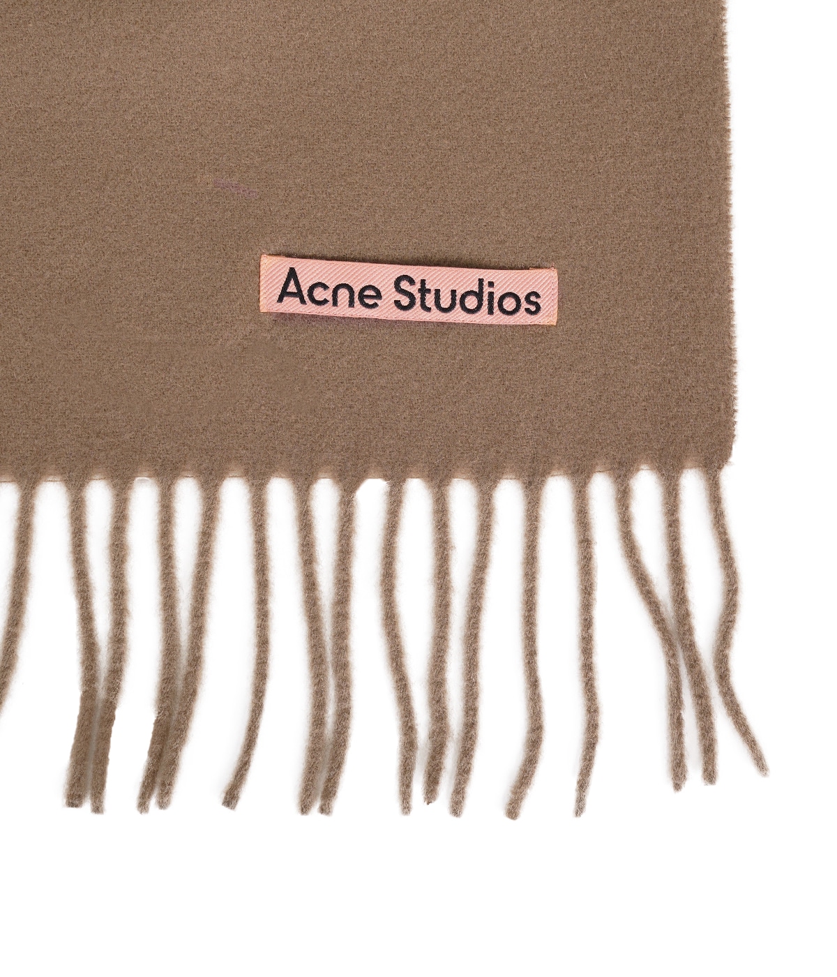 Acne Studios ウール マフラー オートミール ベージュ Canada New(Muffler) | Acne Studios(アクネストゥディオズ