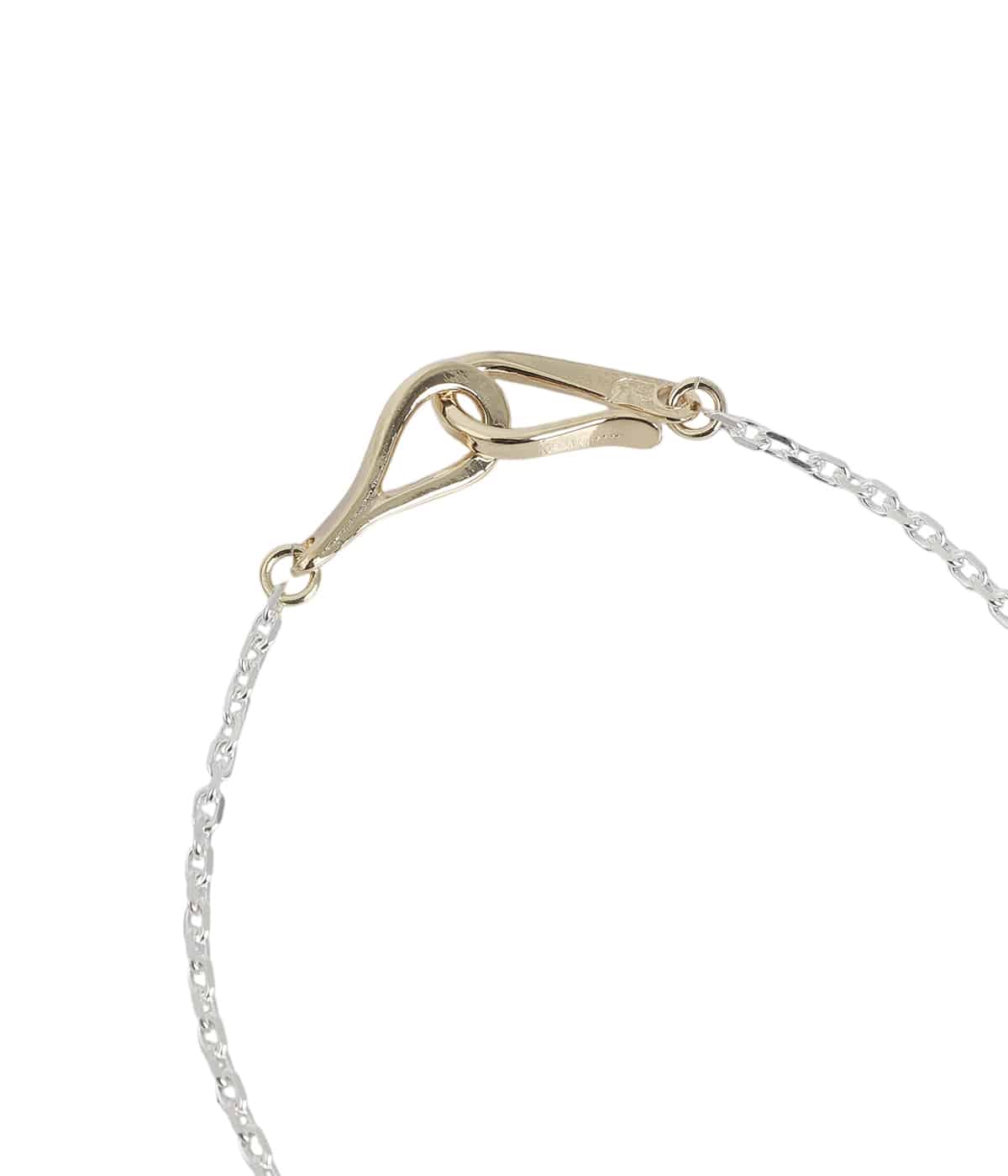 INFINITY HOOK CABLE CHAIN（18K GOLD ACCENT） | LARRY SMITH(ラリー