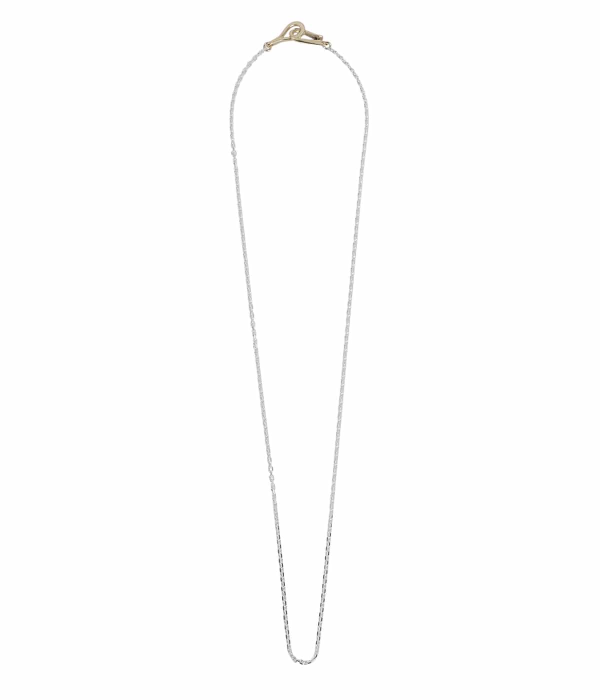 INFINITY HOOK CABLE CHAIN（18K GOLD ACCENT） | LARRY SMITH(ラリー