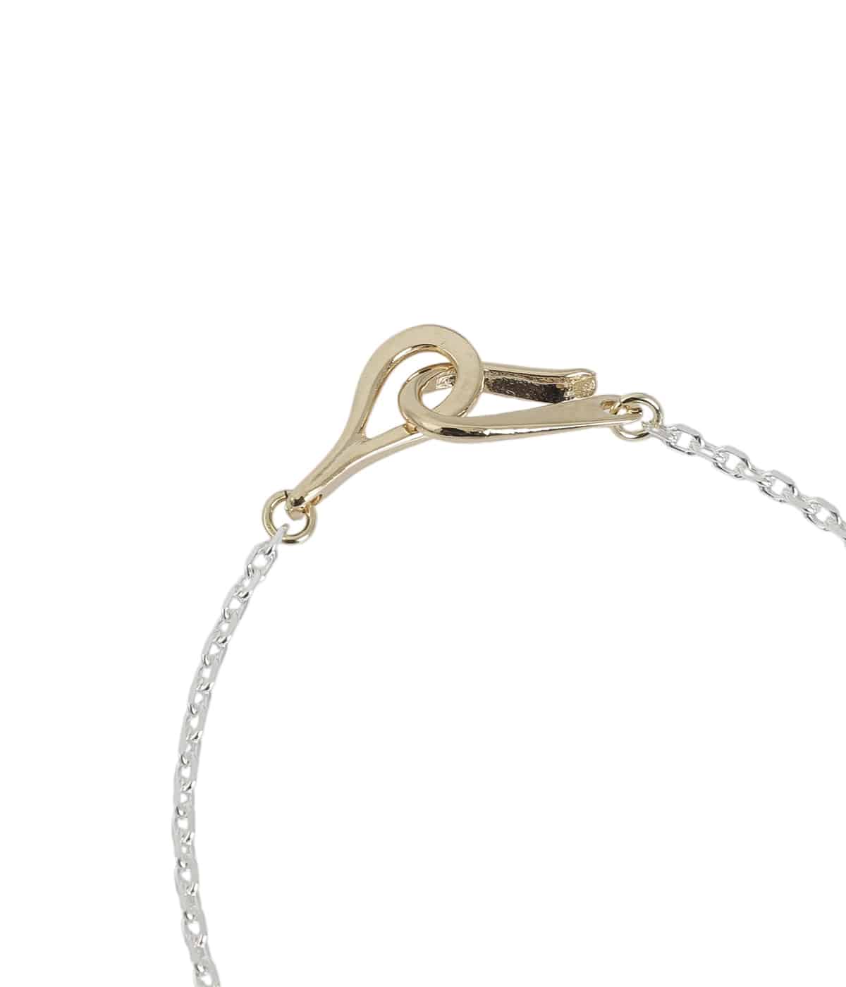 INFINITY HOOK CABLE CHAIN（18K GOLD ACCENT） | LARRY SMITH(ラリー