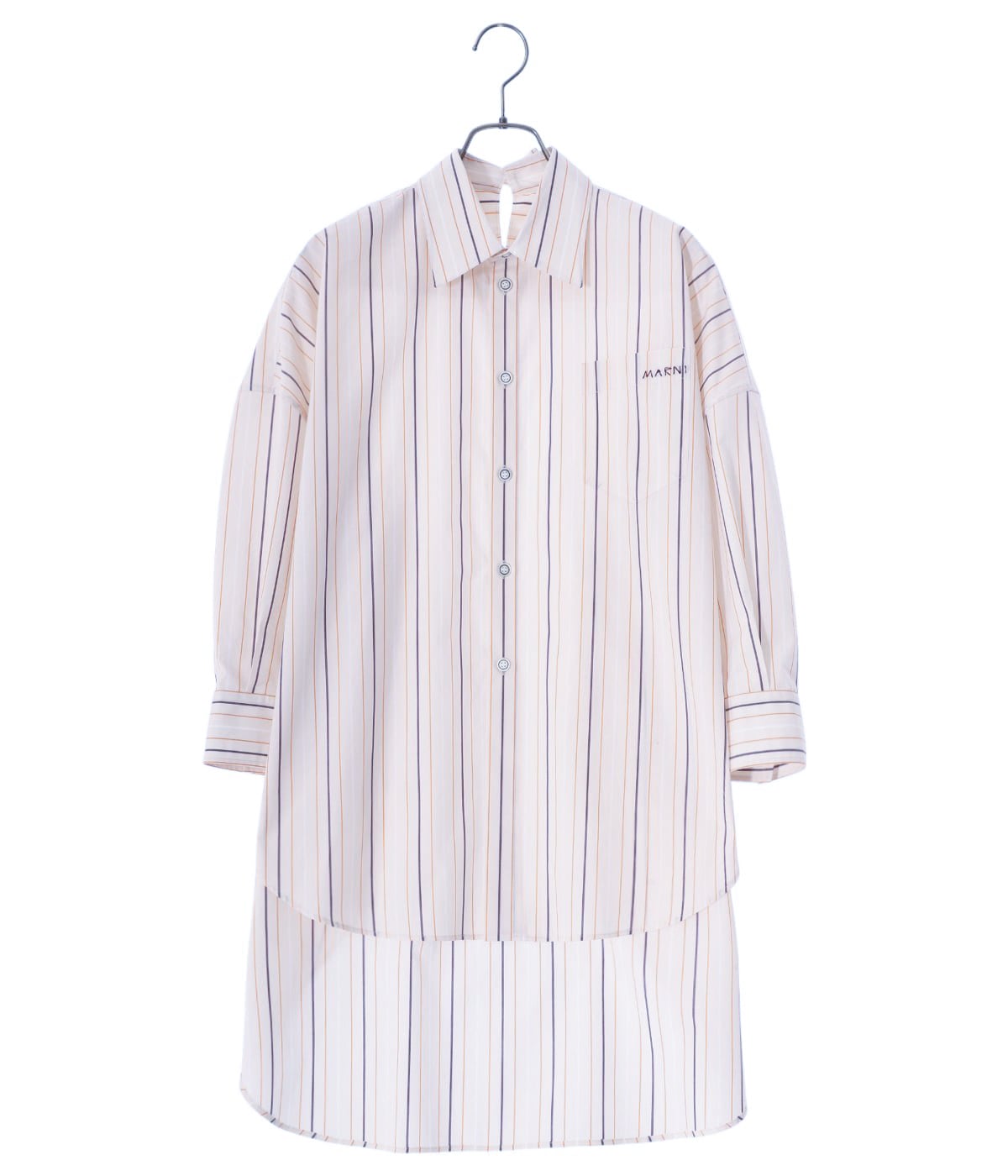 Marni* ストライプ 長袖 Tシャツ MARNI マルニ ネイビー