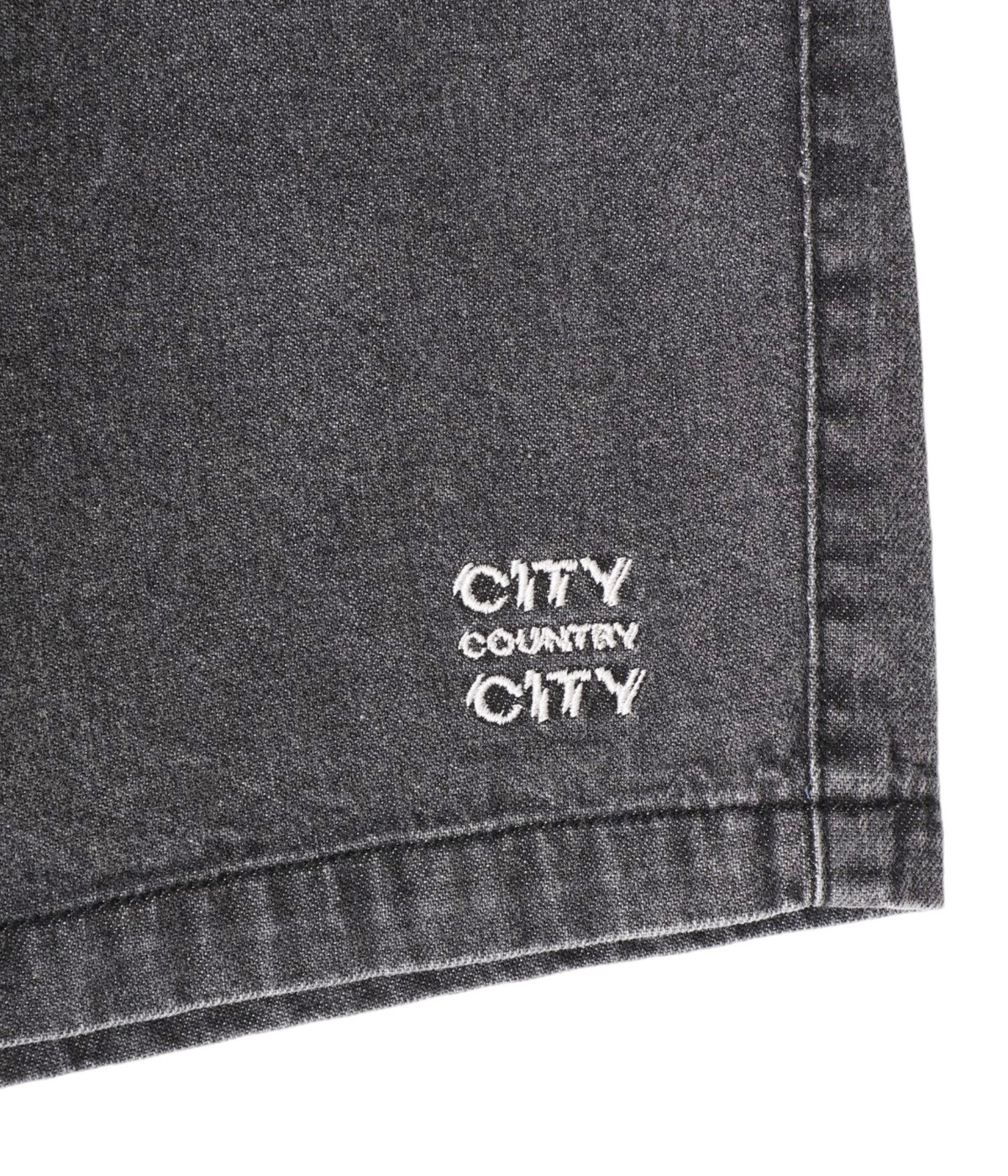 Embroiderd Logo Washed Denim Easy Shots_8oz | CITY COUNTRY