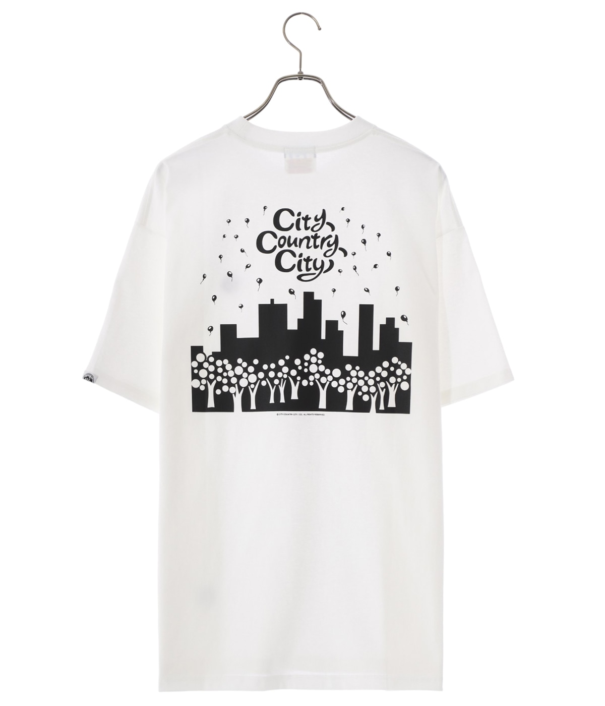 【国内即発】送料関税込 ICON LOGO PRINT COTTON T-SHIRT Logo Print Dé PT. De La Galerie Cotton T-Shirt Black White