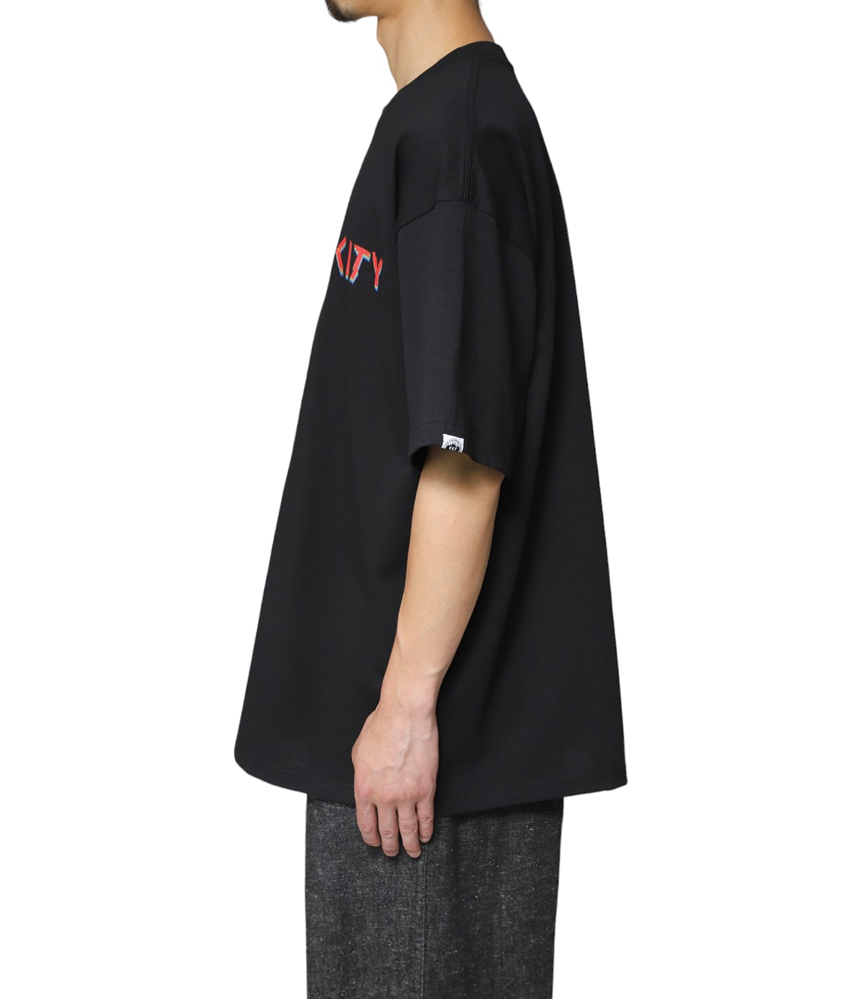 CITY COUNTRY CITY コットンスウェットシャツ M ブラック 別注【City Country City/シティーカントリーシティー】 COTTON