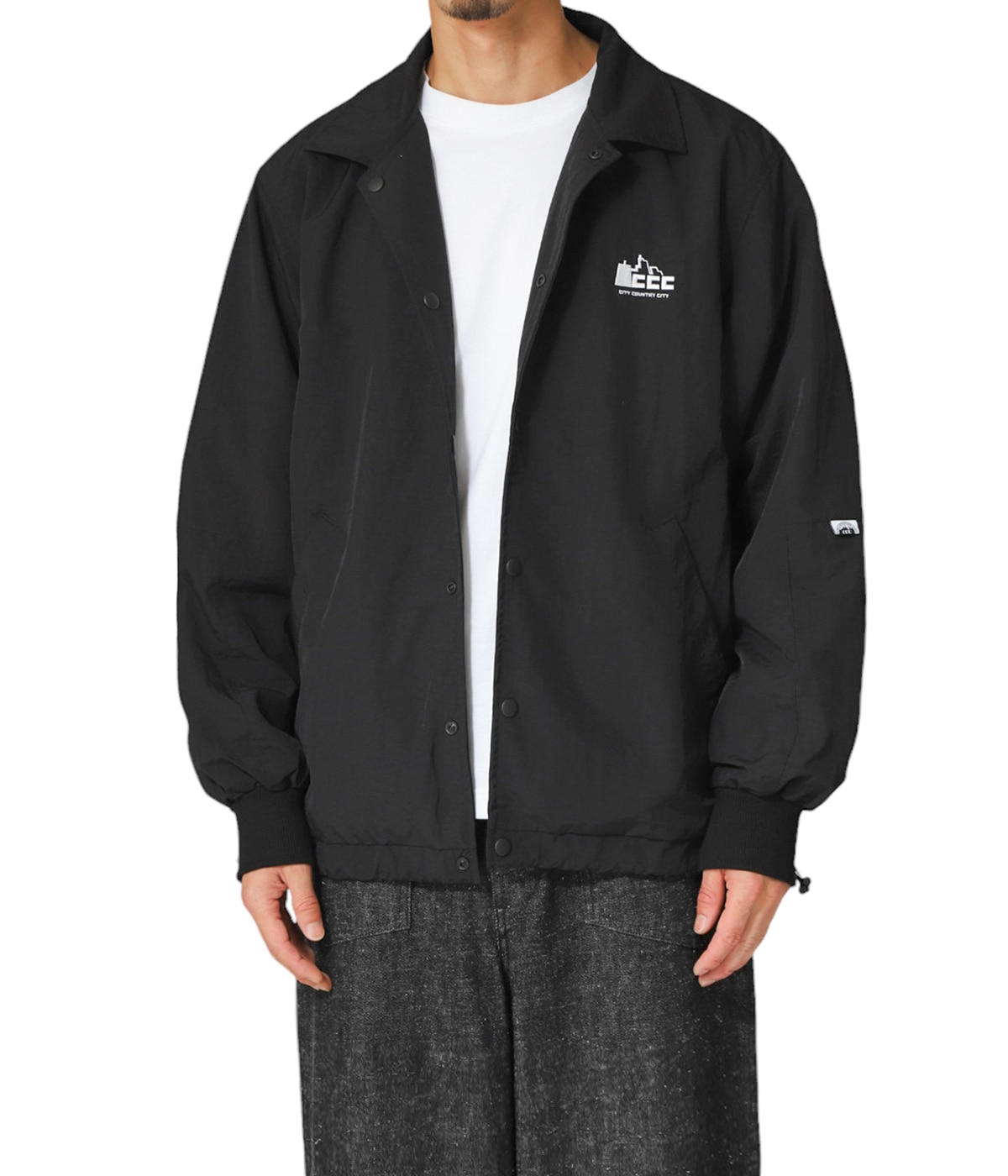NYLON COACH JACKET | CITY COUNTRY CITY(シティー カントリー