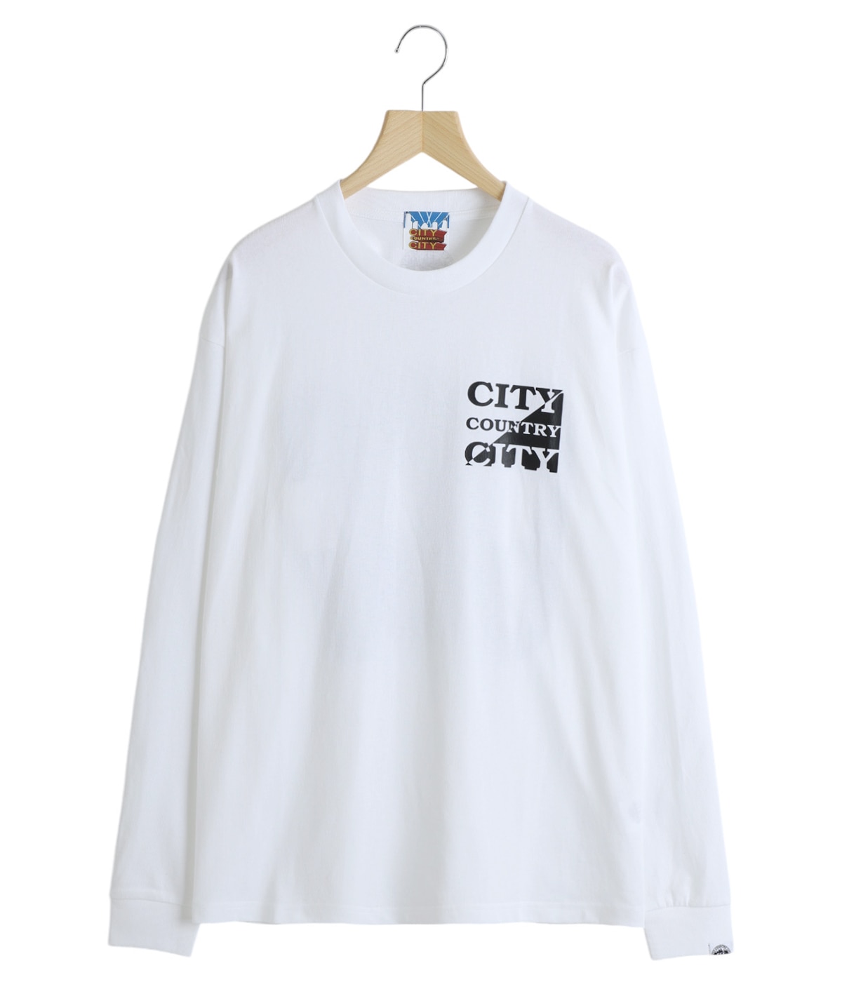 COTTON L/S T-SHIRT_CITY COUNTRY CITY | CITY COUNTRY CITY