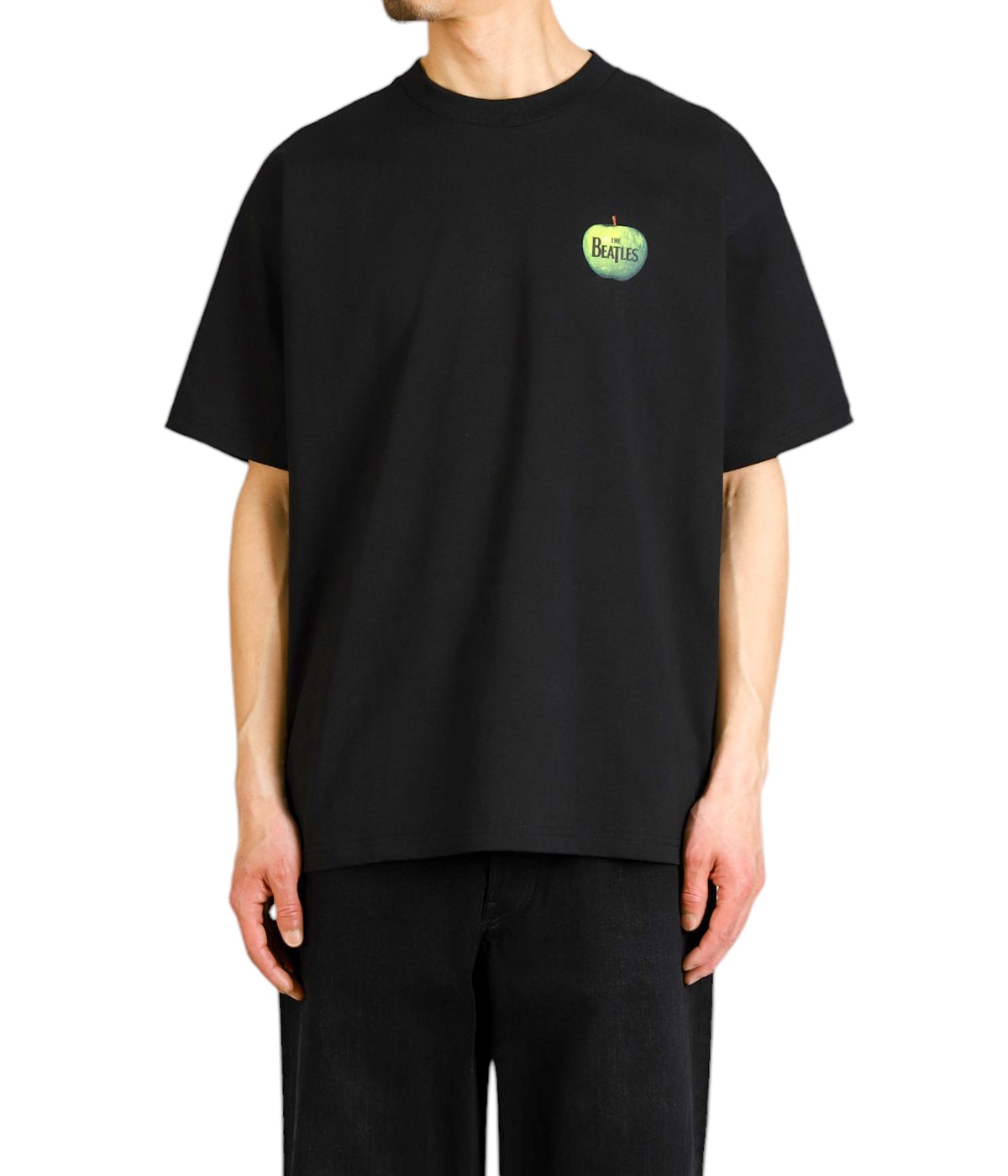 【 Jeans】バーシティロゴ 半袖 Tシャツ ブラック/送料無料 CITY COUNTRY CITY /シティーカントリーシティー /COTTON S/S T