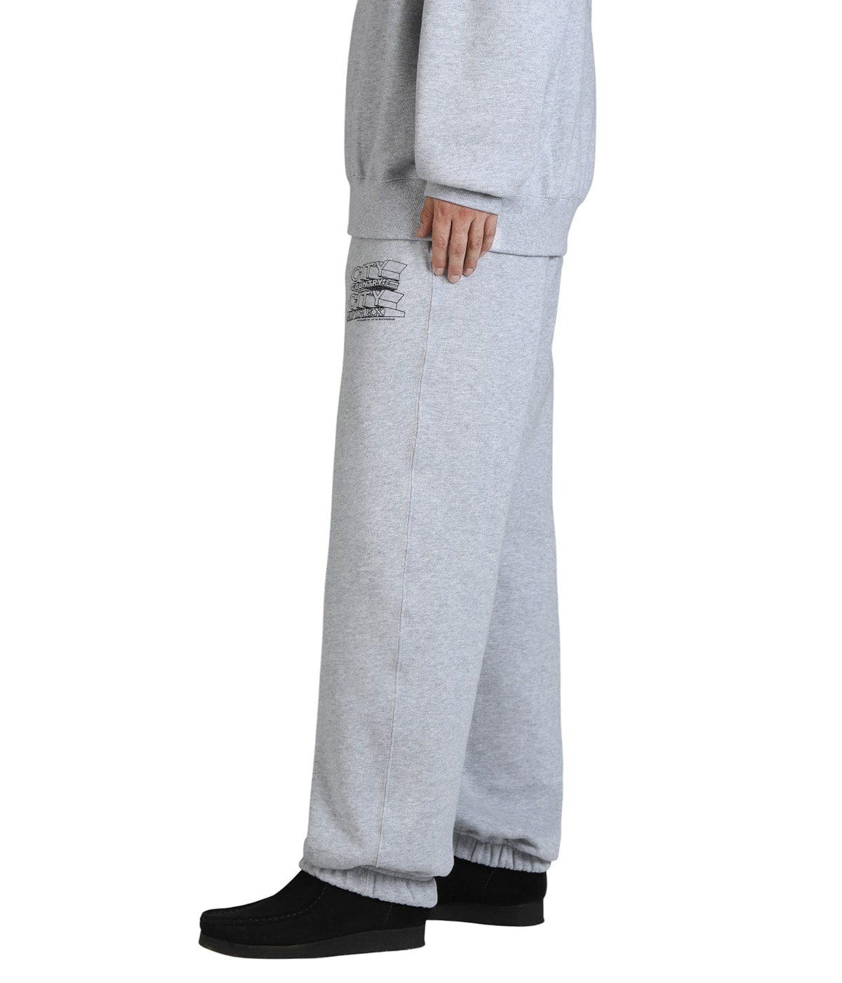 CITY COUNTRY CITY シティーカントリーシティー スウェットパンツ メンズ 【古着】【中古】 CITY COUNTRY CITY x AVIREX_SWEAT PANTS | CITY COUNTRY CITY