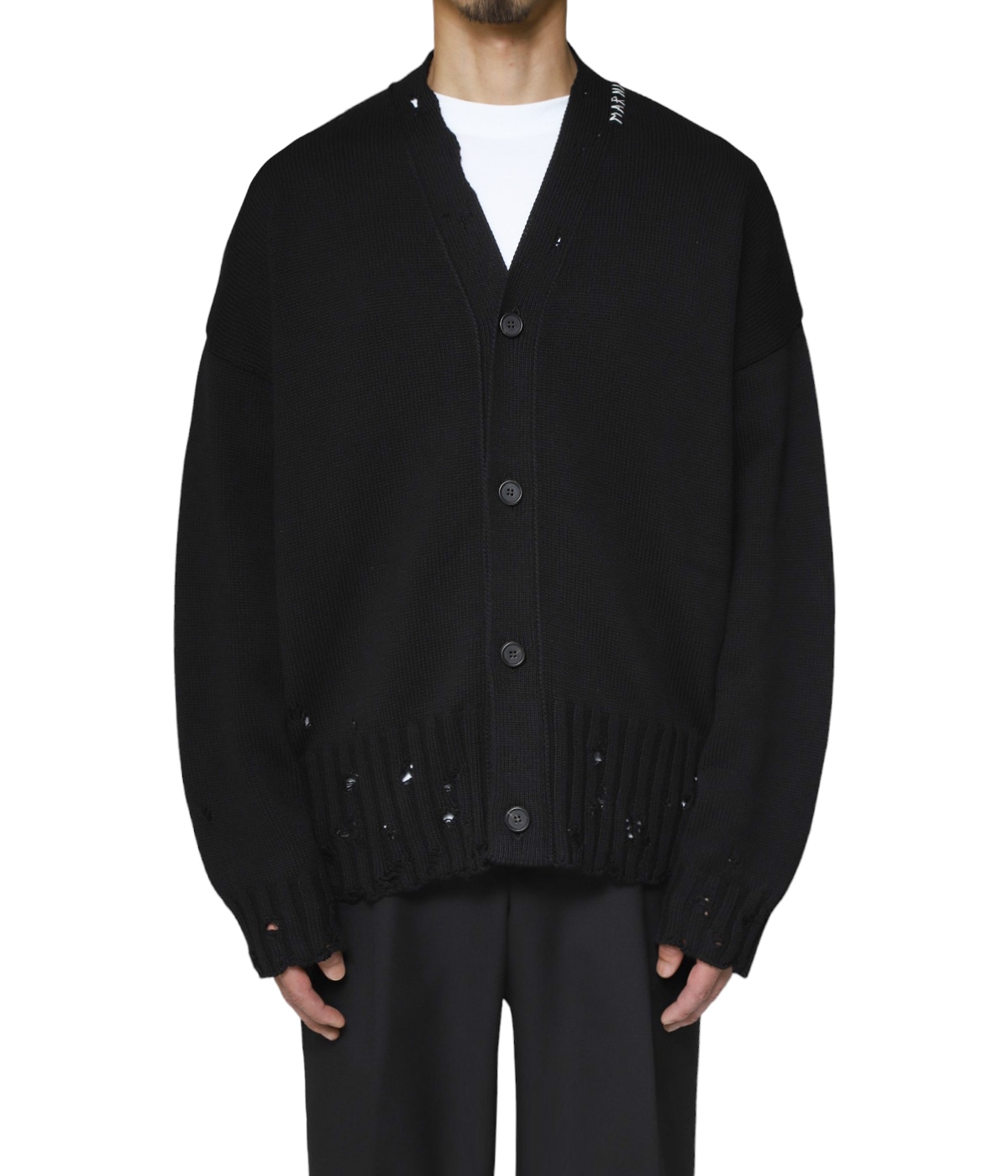 マルニ MARNI カーディガン 0000150798 ブラック サイズ：38 MARNI マルニ カーディガン CDMG0120A0 UFC652 レディース 長袖