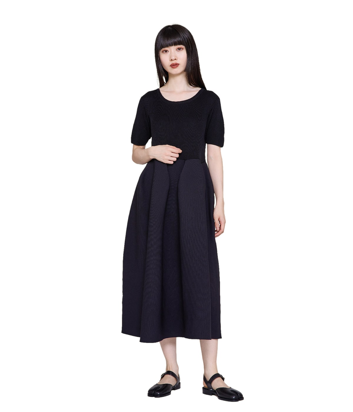 レディース】POTTERY CUPRO SHORT SLEEVE DRESS | CFCL(シーエフ