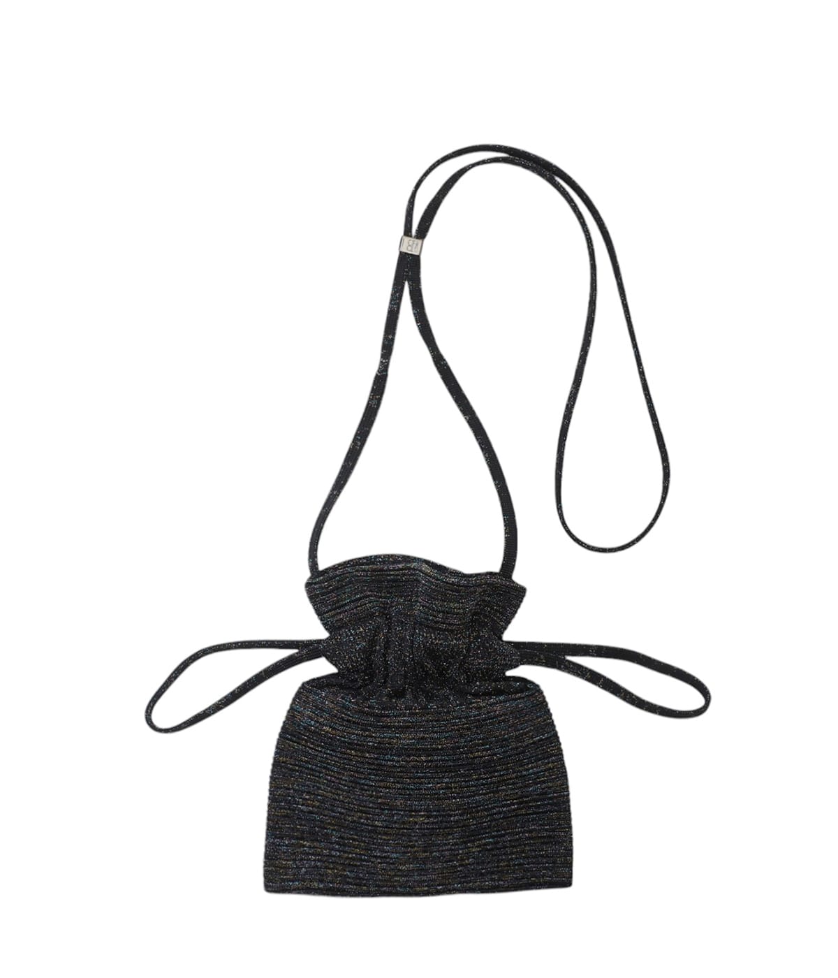 レディース】STRATA GLITTER DRAWSTRING MINI BAG | CFCL