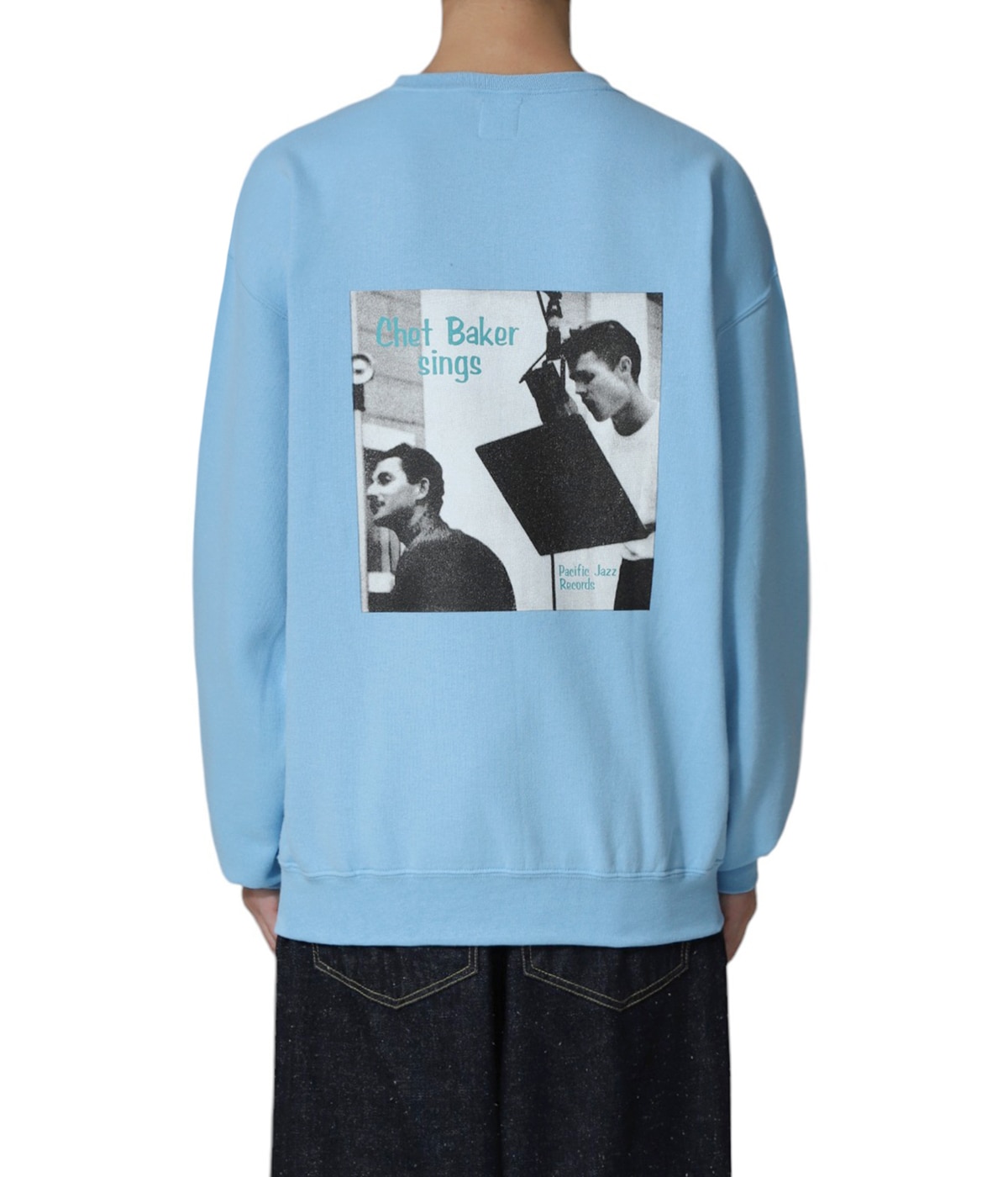 CHET BAKER / CREW NECK SWEAT SHIRT ( TYPE-1 ) | WACKO MARIA