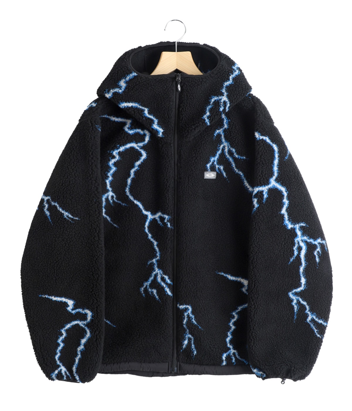 ★CHALLENGER/フィッシュボーン総柄パーカー★黒/XL★フーディー★ THUNDERBOLT BOA HOODIE | CHALLENGER(チャレンジャー) / アウター