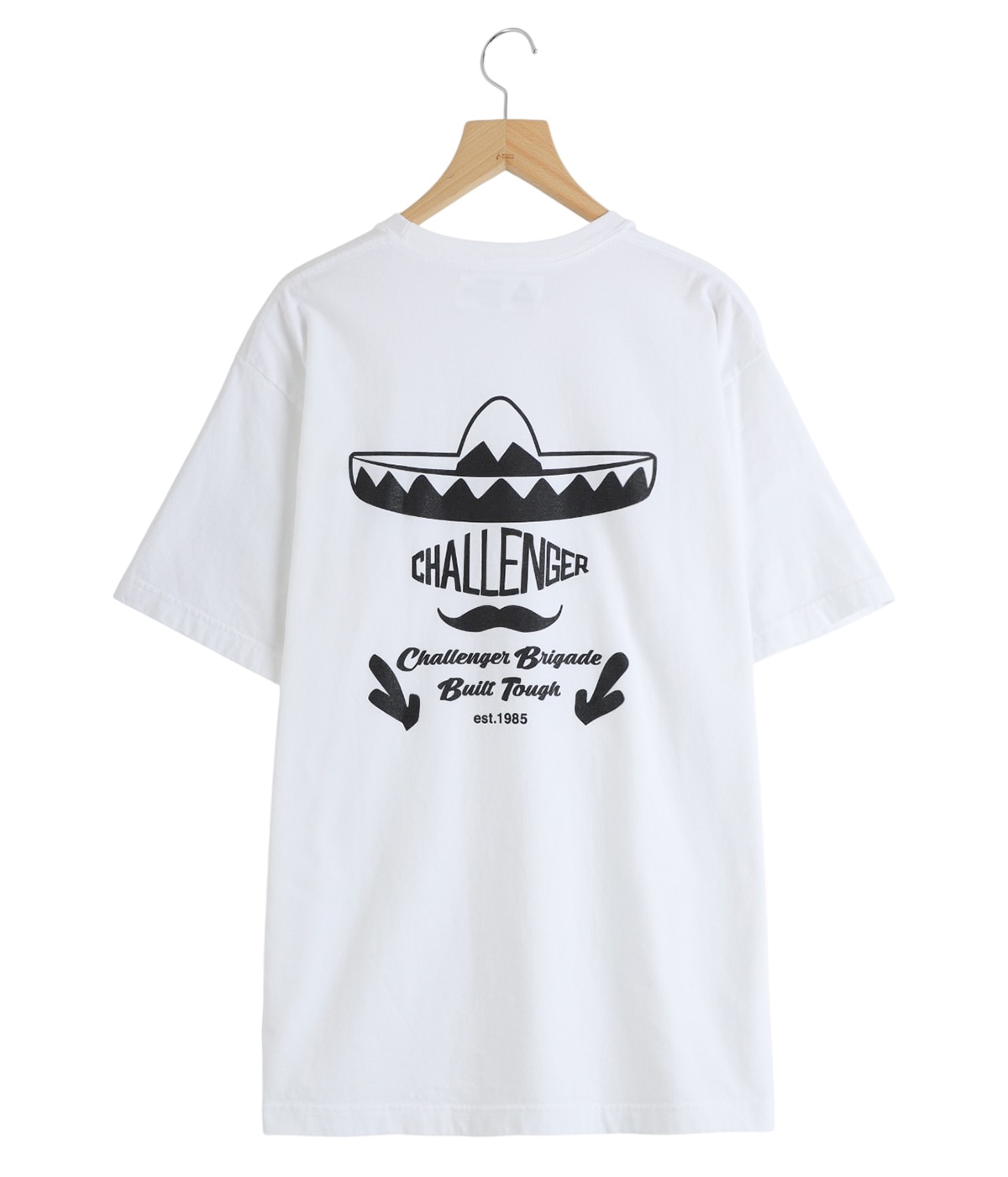 Lサイズ　CHALLENGER　SOMBRERO TEE　WHITE SOMBRERO TEE【WHITE】｜CHALLENGER｜MELTING POT（正規取扱店
