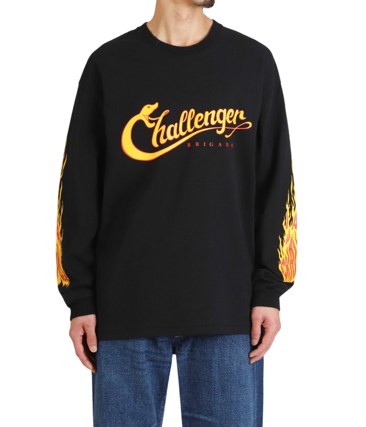 レンジャー　NARASHINO RANGERスウェット トップスLL 新品未使用 L/S SNAKING LOGO TEE | CHALLENGER(チャレンジャー) / トップス