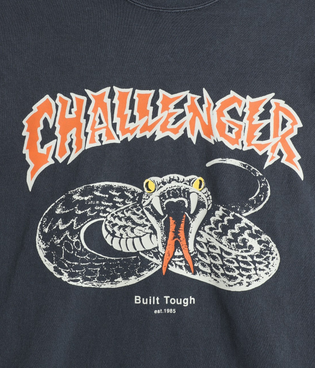CHALLENGER L/S Pigment Snake Tee CHALLENGER BURNING SNAKE RINGER 