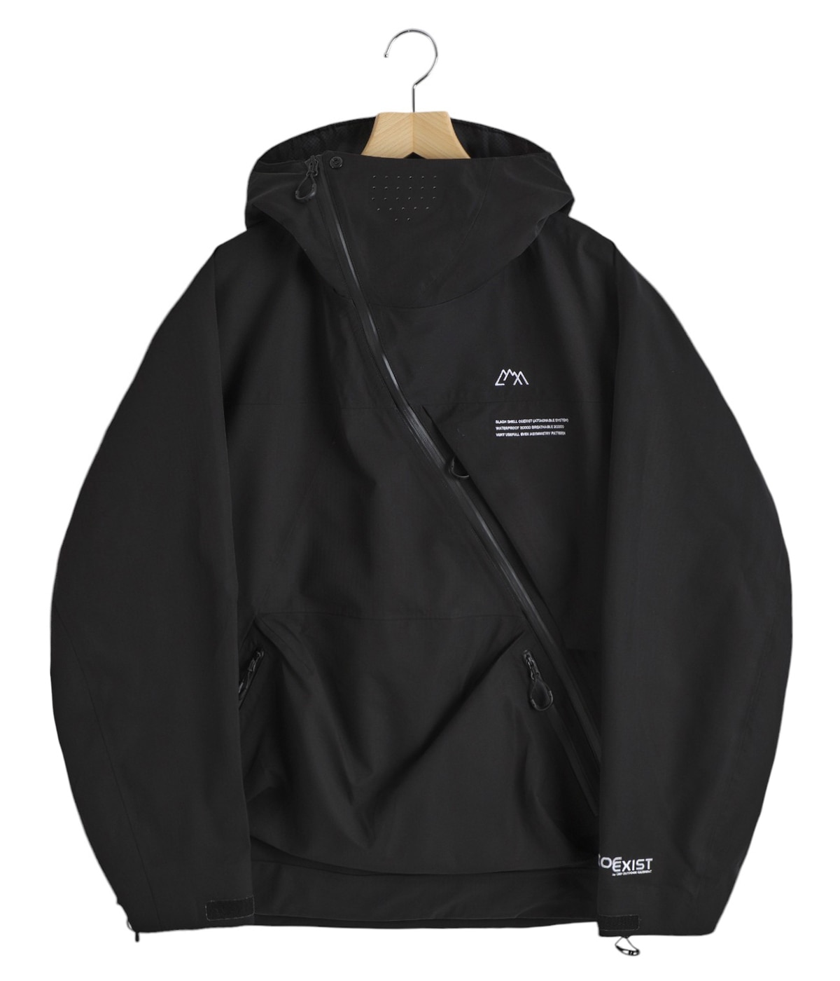ナイロン ブラック/グリーン ジャンパー moussy SLASH SHELL COEXIST | CMF OUTDOOR GARMENT(シーエムエフ