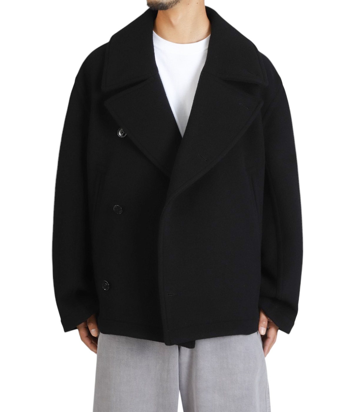 BOXY PEACOAT | LEMAIRE(ルメール) / アウター コート (メンズ