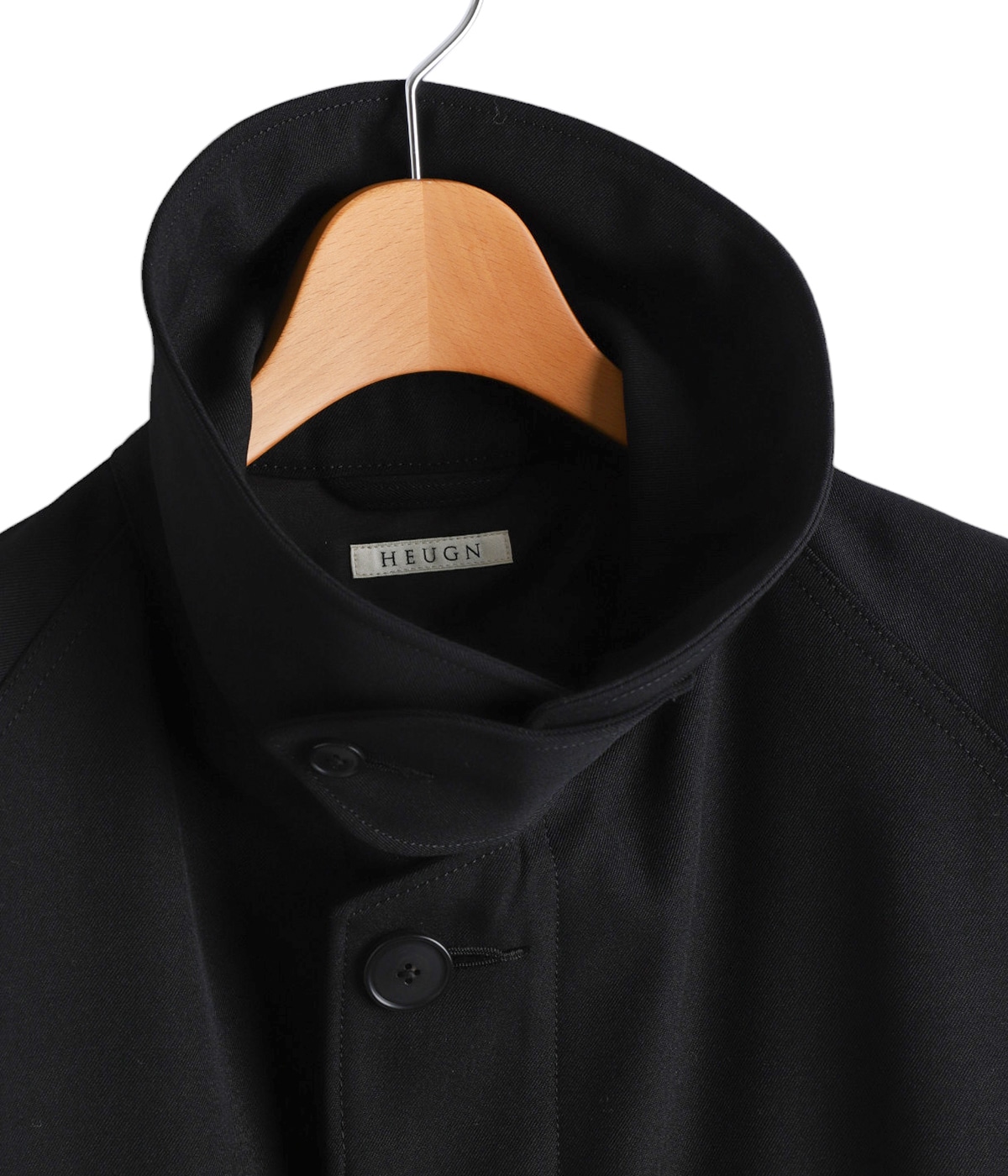 HEUGN ユーゲン 22AW Albert BLACK コート size3 HEUGN ユーゲン 22AW Albert BLACK コート size3 - メルカリ