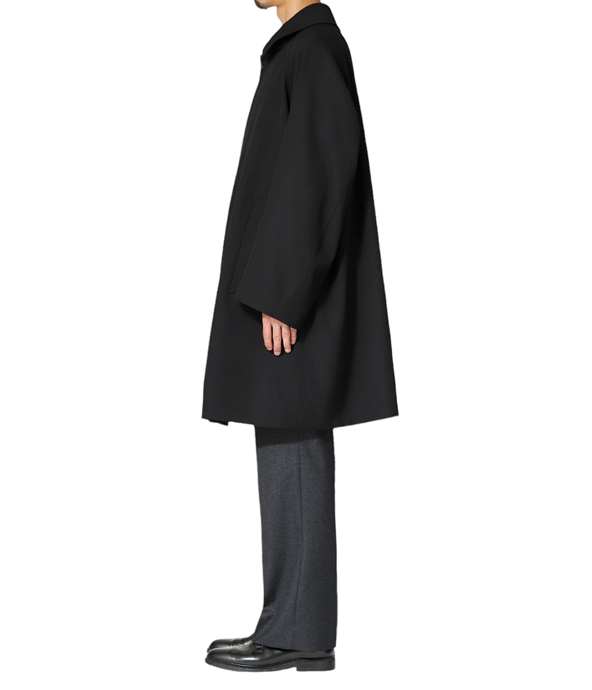 Albert Gabardine Black | HEUGN(ユーゲン) / アウター コート