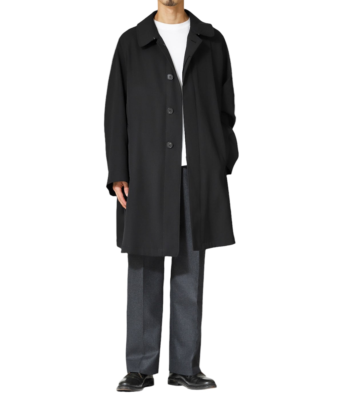 HEUGN ユーゲン 22AW Albert BLACK コート size3 HEUGN ユーゲン 22AW Albert BLACK コート size3 ジャケット