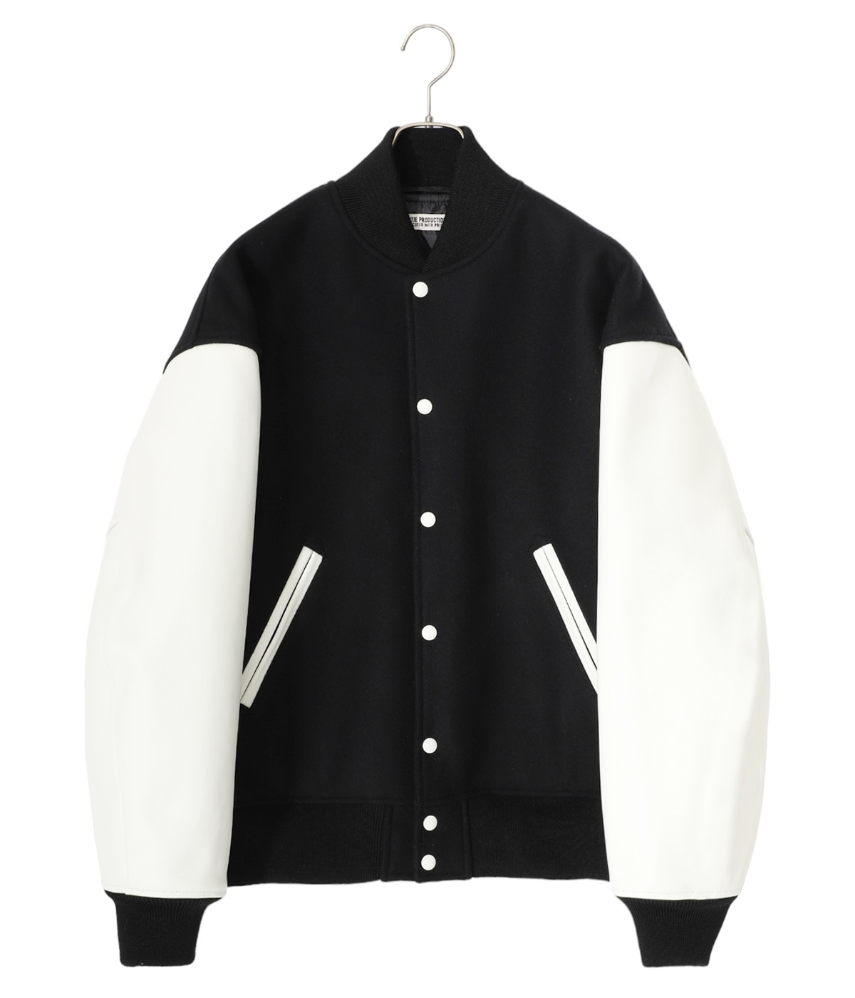 Wool Melton Error Fit Stadium Jacket | COOTIE PRODUCTIONS