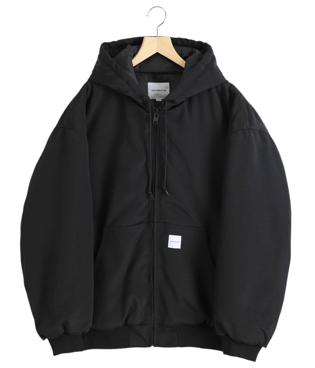 ジャケット・アウター cootie Padded Nylon OX Work Vest M COOTIE PRODUCTIONS - Padded Nylon OX Work Vest (BLACK