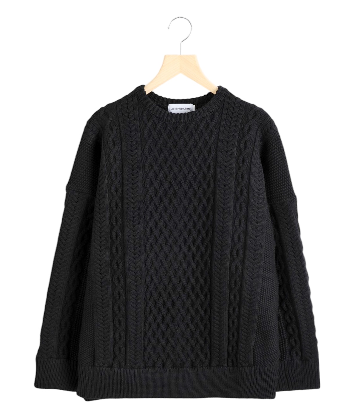 cootie クーティー フィシャーマン セーター ニット 美品 良好 ウール Fishermans Crewneck Sweater | COOTIE PRODUCTIONS(クーティー