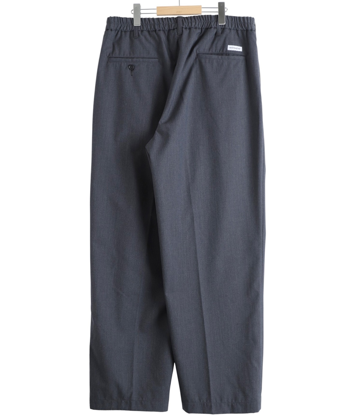 T/W Saxony 2 Tuck Wide Easy Trousers | COOTIE PRODUCTIONS