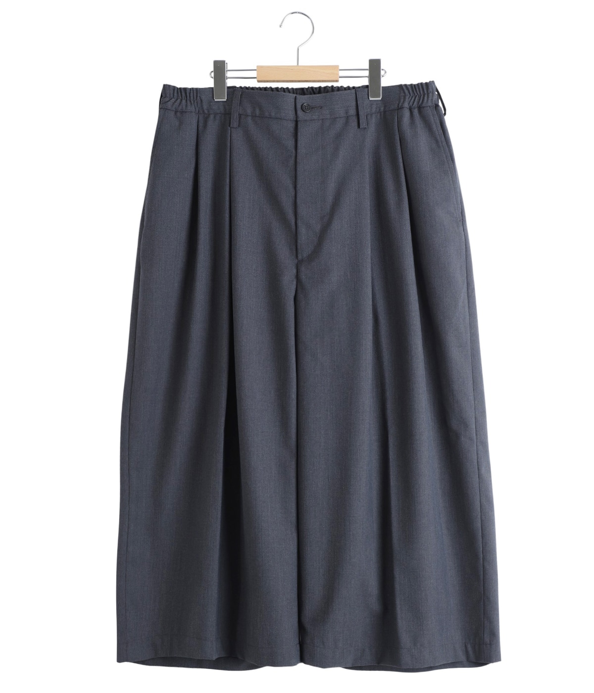 T/W Saxony Shin Cut Wide Easy Trousers | COOTIE PRODUCTIONS