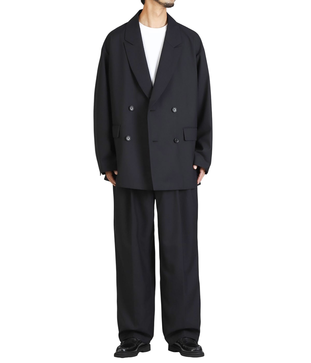 T/W Saxony Double Breasted Jacket | COOTIE PRODUCTIONS(クーティー