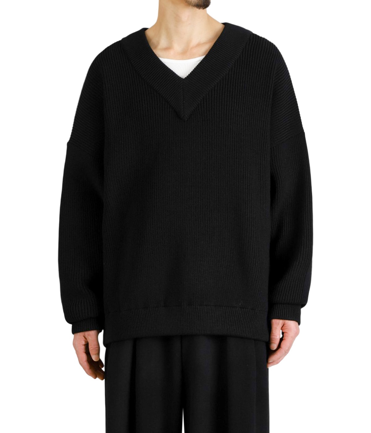 Rib Stitch Tilden Sweater | COOTIE PRODUCTIONS(クーティー