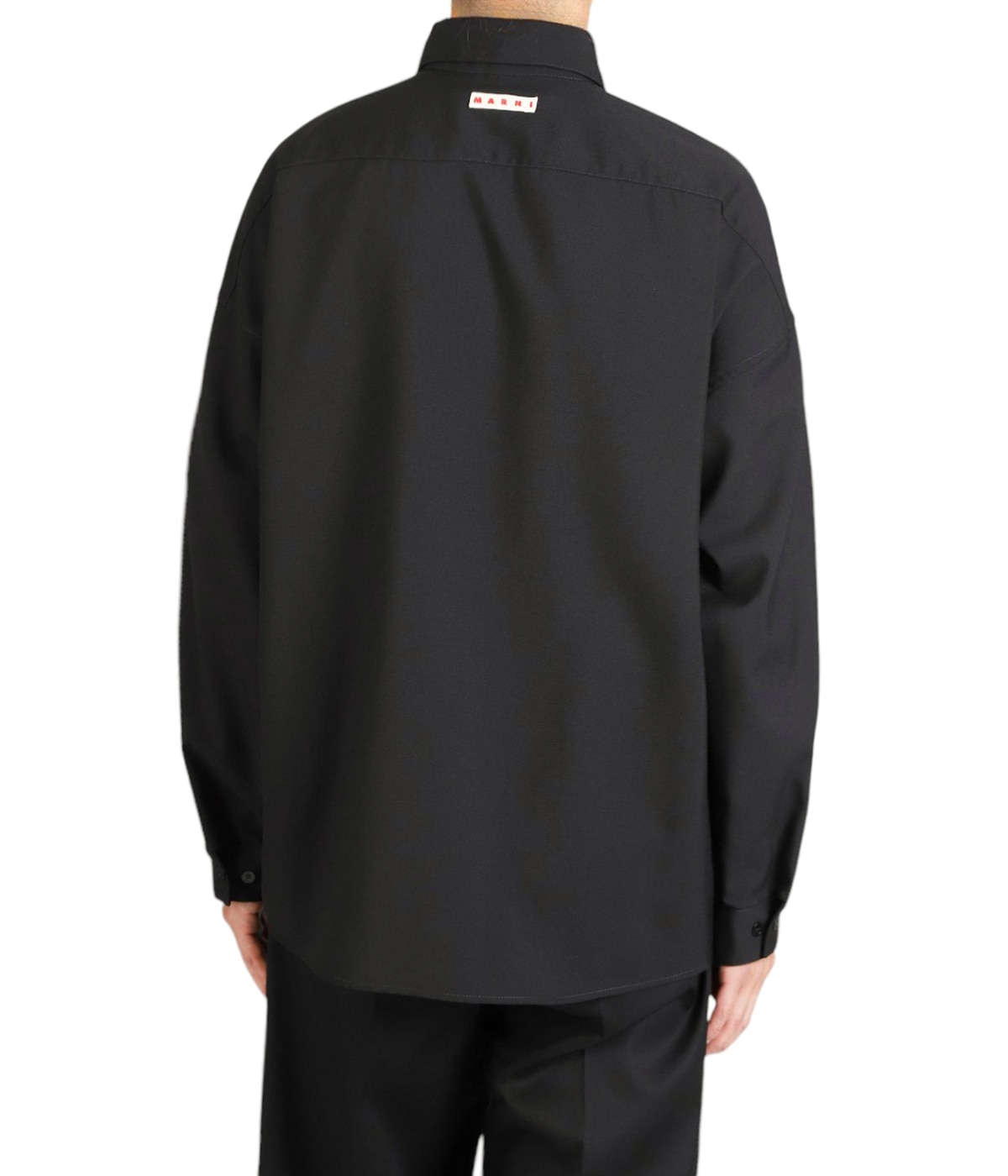 MARNI シャツジャケット　ネイビー　44サイズ MARNI - MARNI / マルニ | ウール ダブルフェイス ジップアップ