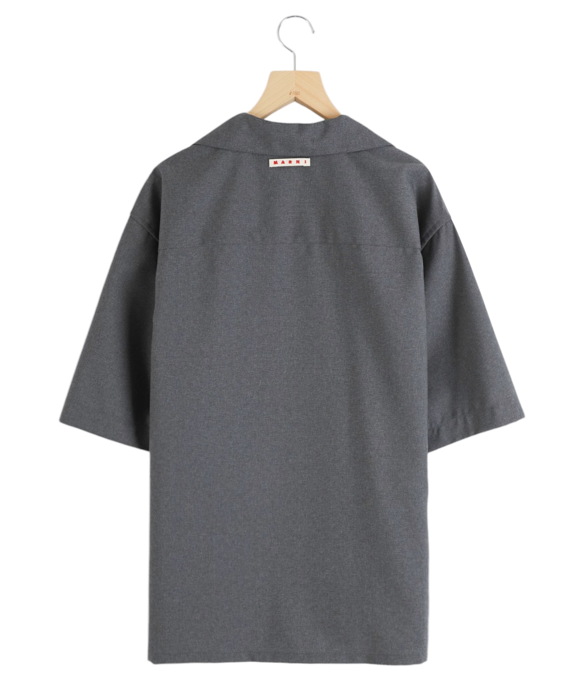 MARNI 半袖シャツ ほぼ新品 MARNI 半袖シャツ 44 ネイビー - メルカリ