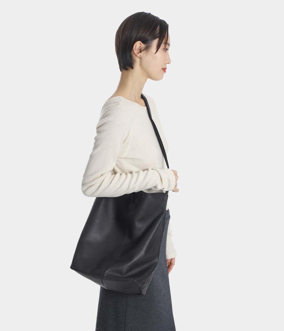 CYLINDER M TYPE2 (MEDIUM) - BLACK - | Morphee(モルフェ) / バッグ