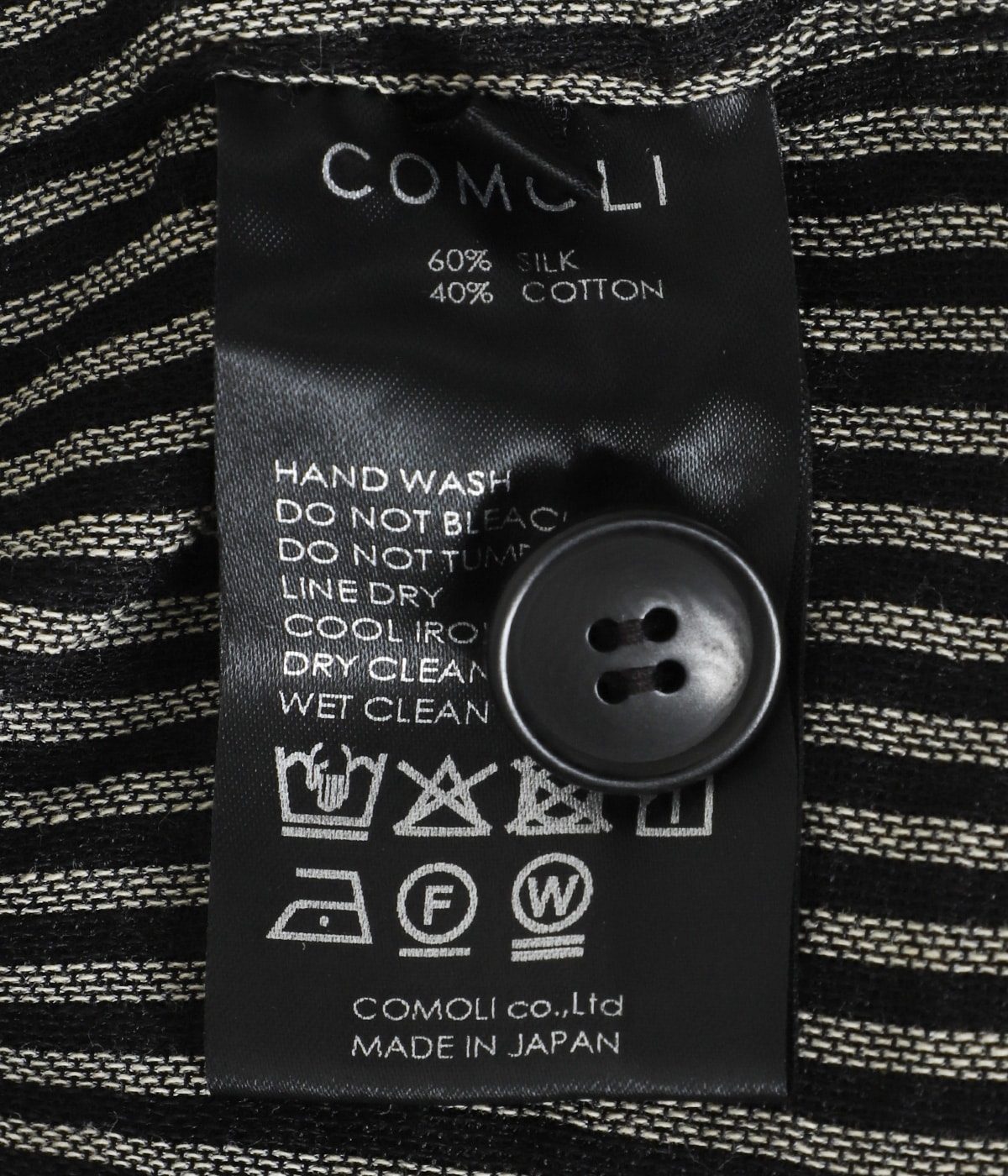 ストライプ ジャケット | COMOLI(コモリ) / アウター スーツ