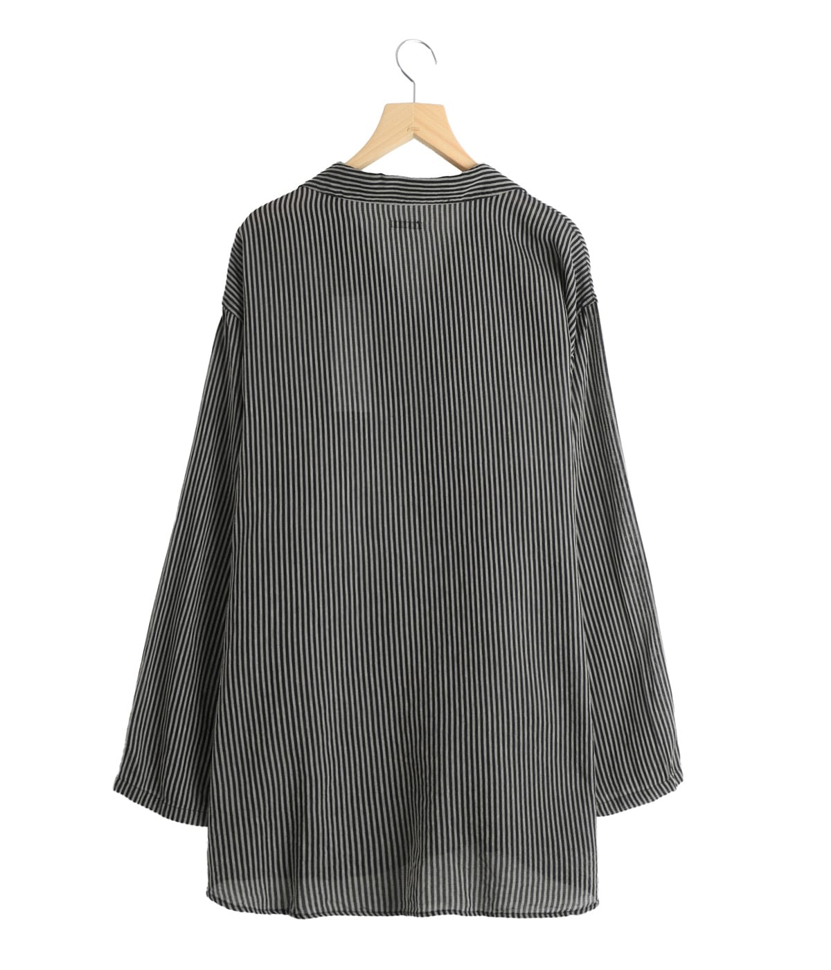 ストライプ スキッパーシャツ | COMOLI(コモリ) / トップス 長袖シャツ