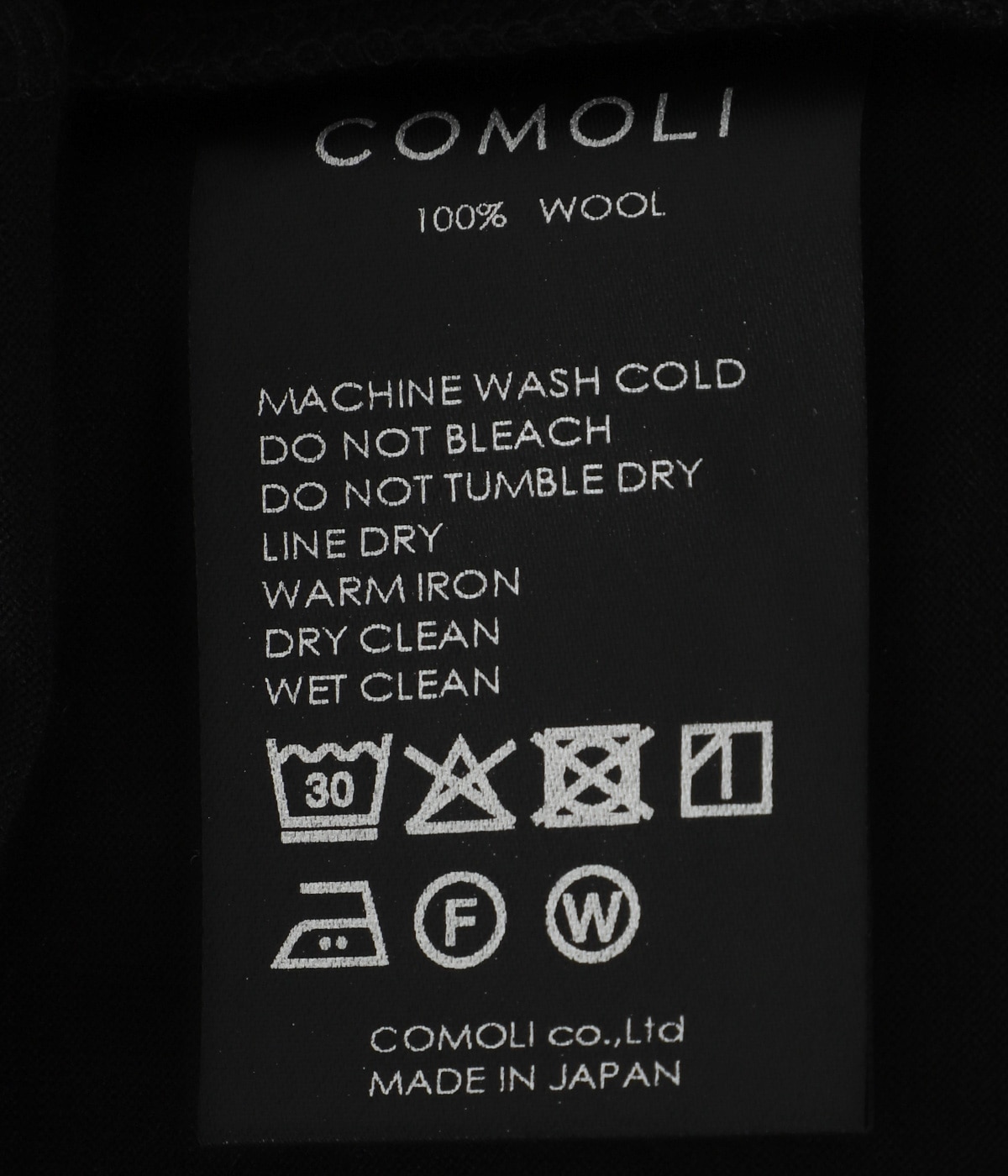 COMOLIコモリ25ssサマーウール タンクトップ　サイズ2 COMOLI サマーウール タンクトップ CHARCOAL | CASANOVA&CO